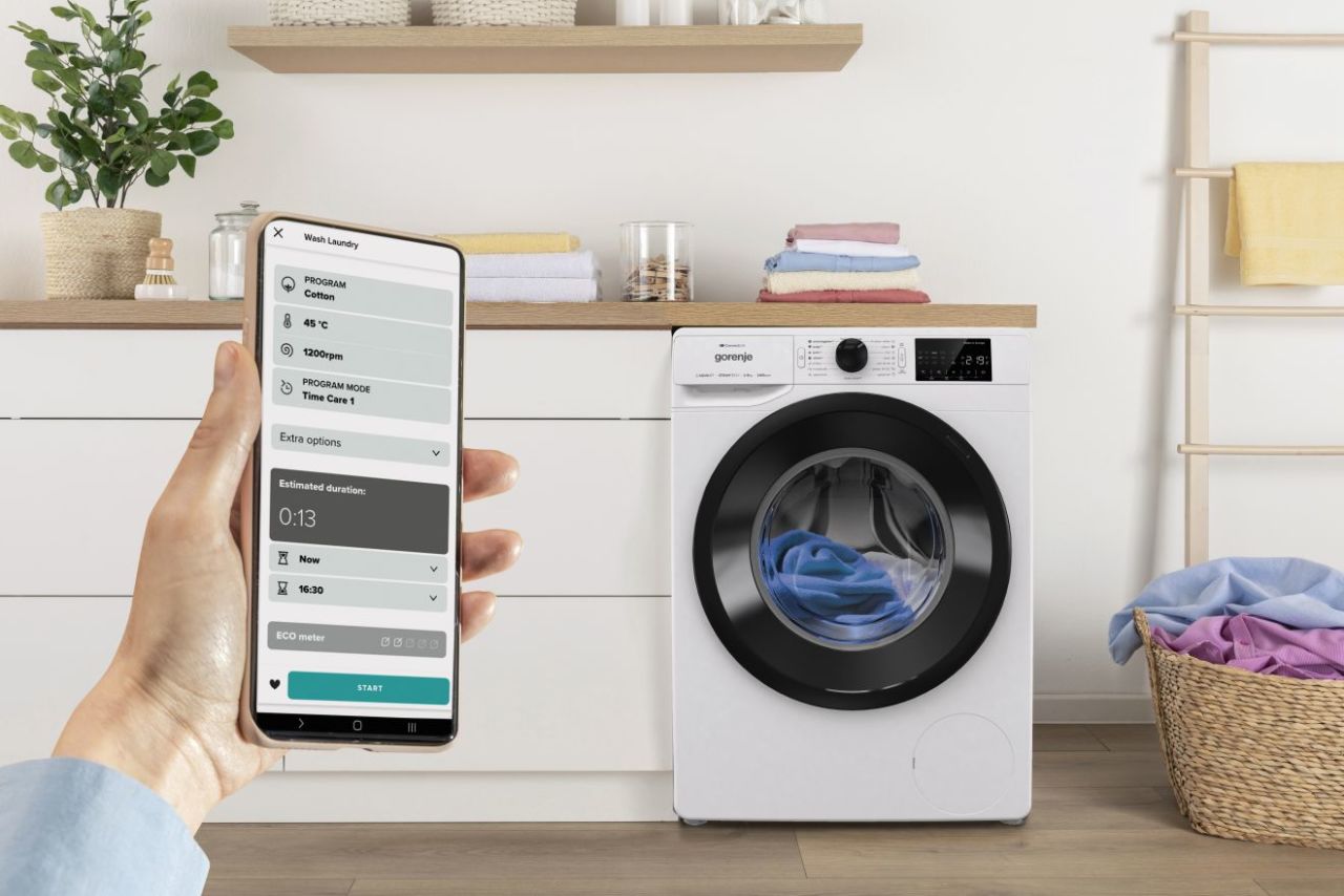 Masina de spalat rufe Gorenje, 7 KG, 1400 RPM, Clasa A, Total Aqua Stop, Wave Active Drum, Extra Hygiene, Power Wash, Quick Wash, Alb, WPNEI74SA1TS 3 8fc8aa09f009427f87738f5191394c2d 279220 2